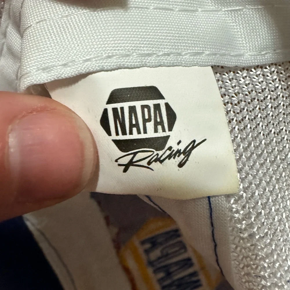 Vintage NAPA Know How Racing 9 Hendrick Motorsport Blue White Mesh Ball Cap Hat
